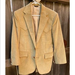Vintage Mens Levi’s Corduroy Western Blazer Jacket